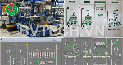 Hệ thống điều khiển tự động dây chuyền sản xuất thức ăn